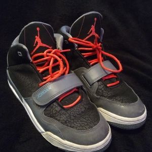 JORDANS V IV III GRAY NEON RARE RETRO 7Y 8 Jumpman